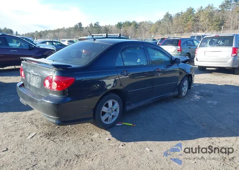 2008 Toyota Corolla S from USA, damaged, VIN 2T1BR32E78C897957